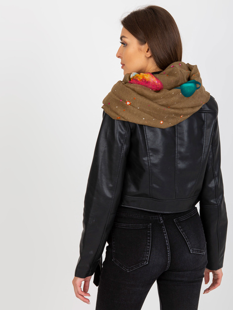 Hurtownia online Beżowa wiskozowa chusta komin