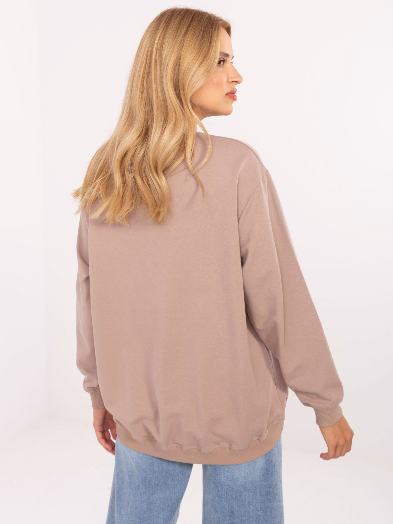 Bluza ciemny bezowy