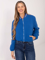 Ciemnoniebieska damska kurtka z podszewką Haiti RUE PARIS 