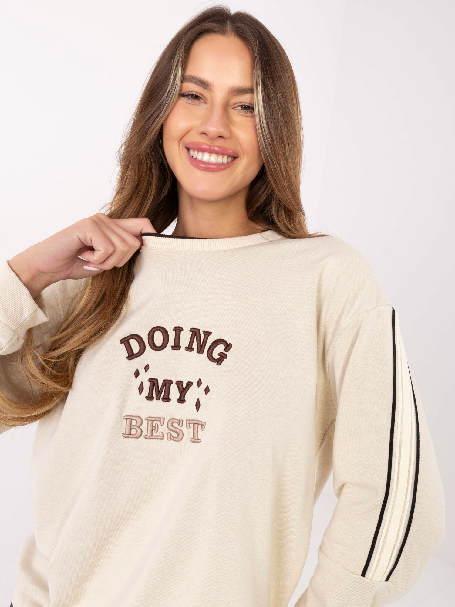 Bluza jasny beżowy