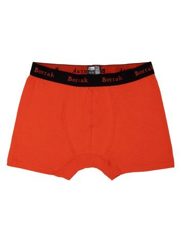 Orange Herrenboxershorts