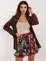 Hurtownia online Czarna spódnica bombka z printem