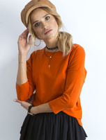 Ciemnopomarańczowa bluzka April