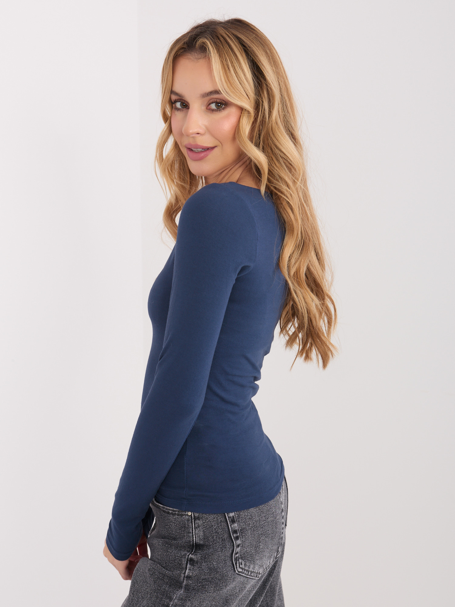Bluzka granatowy