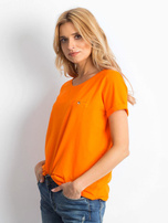 Fluo orange T-shirt Transformative
