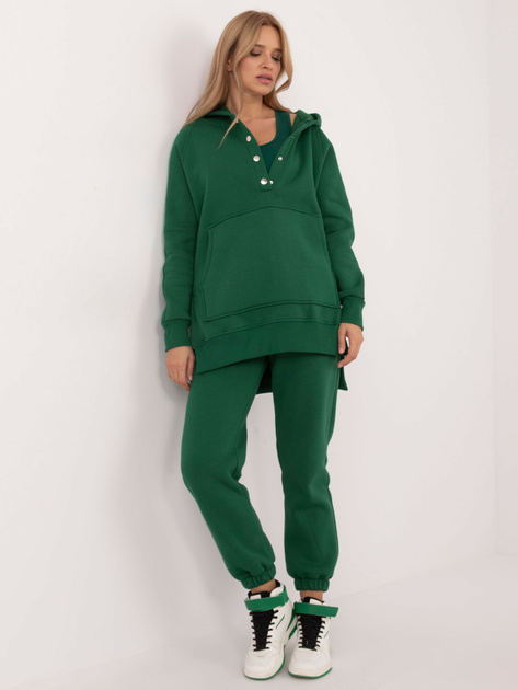 Hurt Ciemnozielony komplet basic ze spodniami