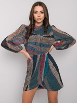 Morska sukienka damska z printami Brooks