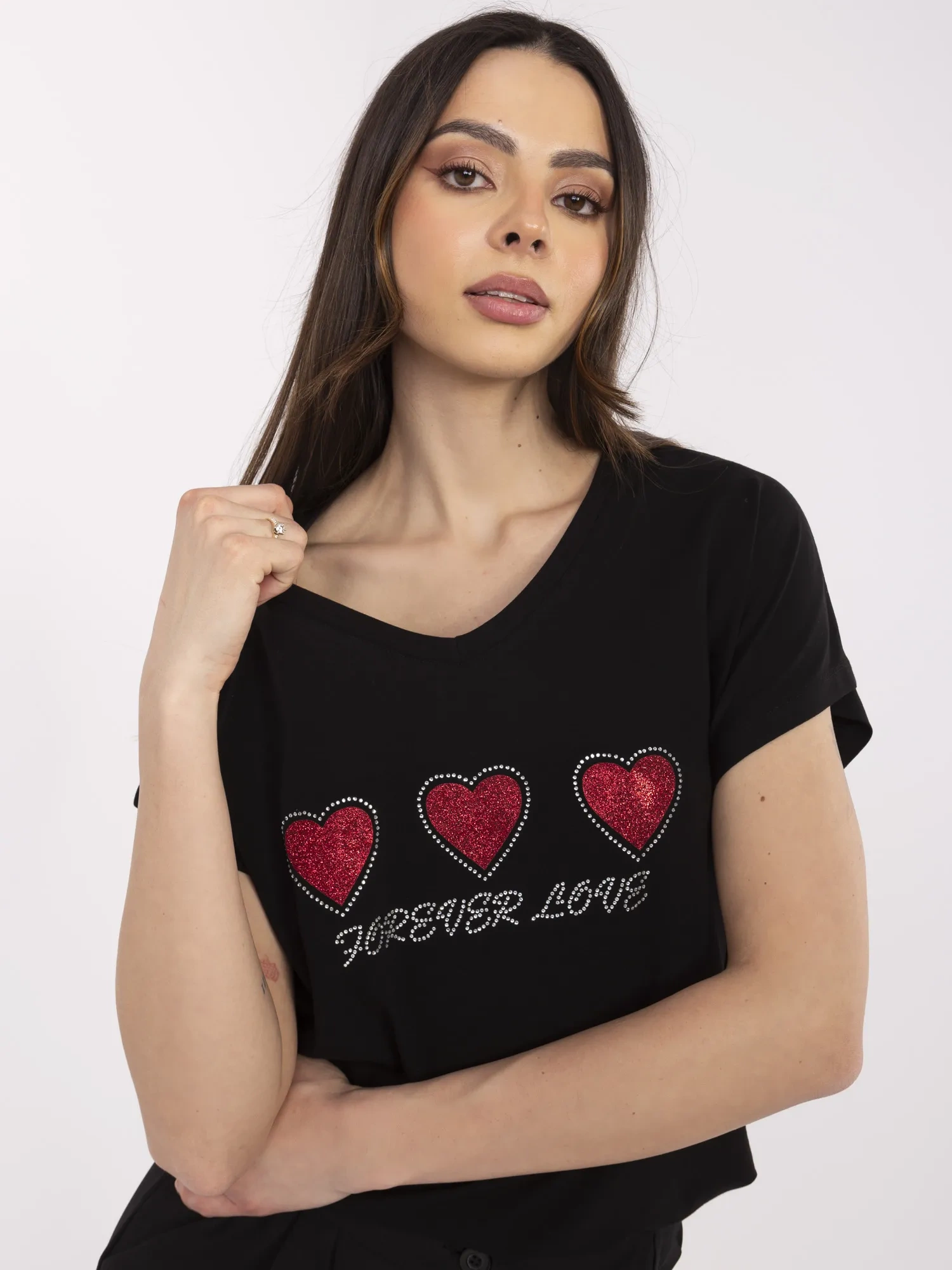 T-shirt czarny