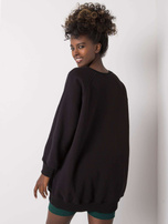 Czarna bluza bawełniana Lana