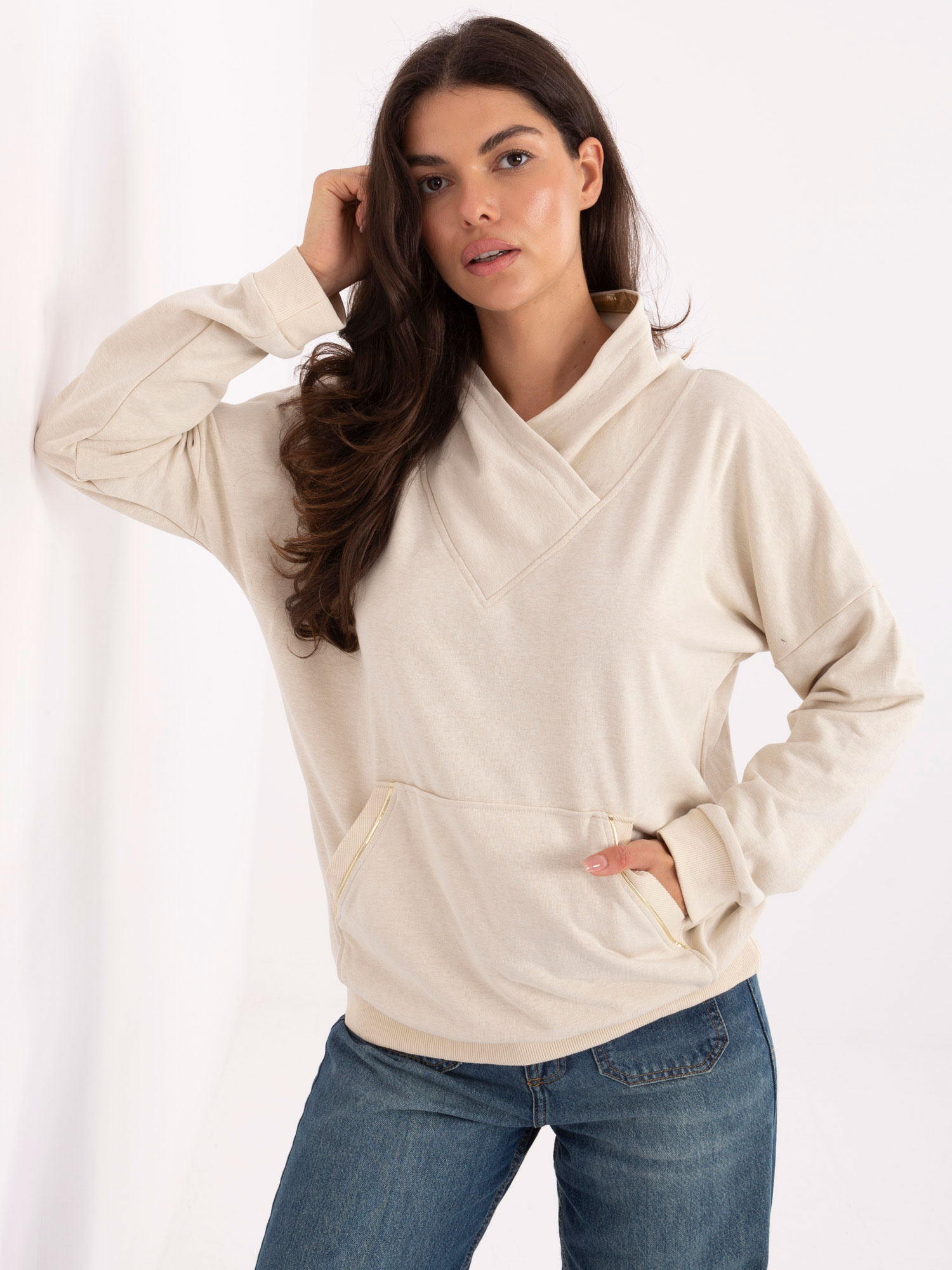 Bluza jasny beżowy