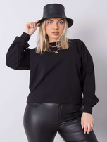 Juoda plus size bliuzonas Florentia.