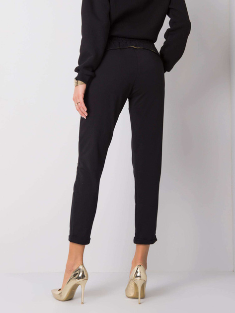 Czarne spodnie Riviera