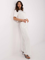 Hurtownia Ecru przyjemny w dotyku komplet damski