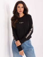 Grafitowa bluzka longsleeve z nadrukiem SUBLEVEL 