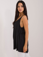 Hurtownia Czarny top z podszewką OCH BELLA