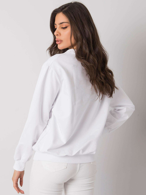 Biała bluza z napisem Ercolano RUE PARIS