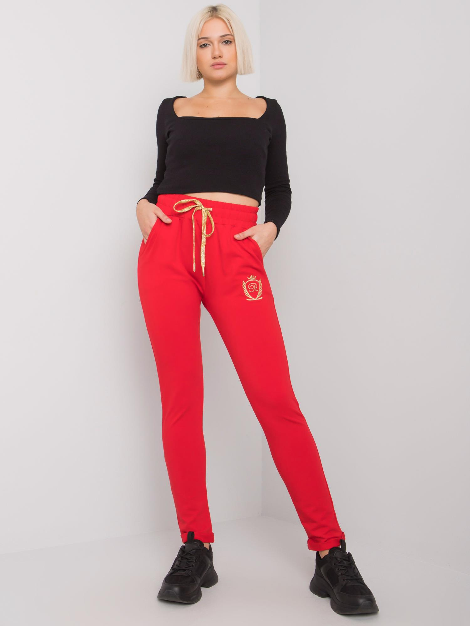 Rote Damen Jogginghosen Leeds.