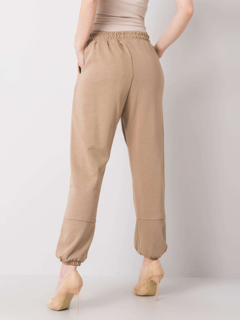 Ciemnobeżowe spodnie dresowe Richelle