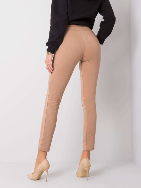 Camelowe spodnie Benitta