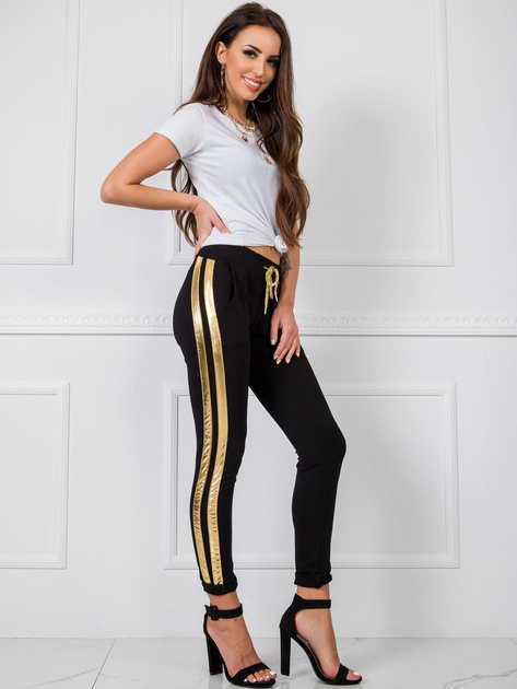 Czarne spodnie Sibille