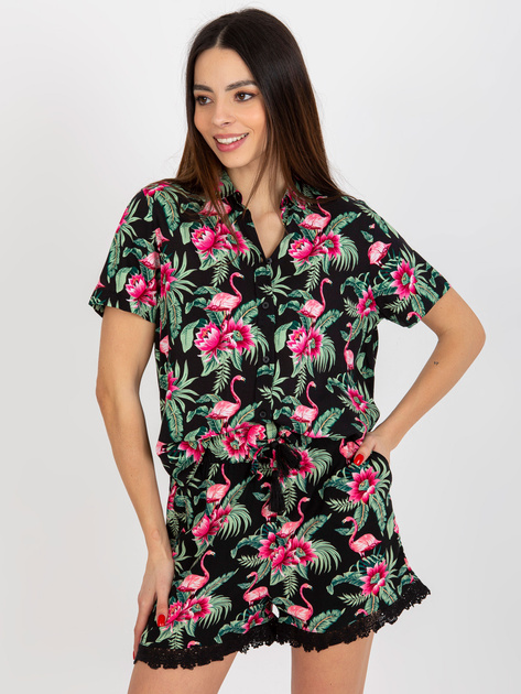 Hurt Bluzka koszulowa z nadrukiem i krótkim rękawem SUBLEVEL