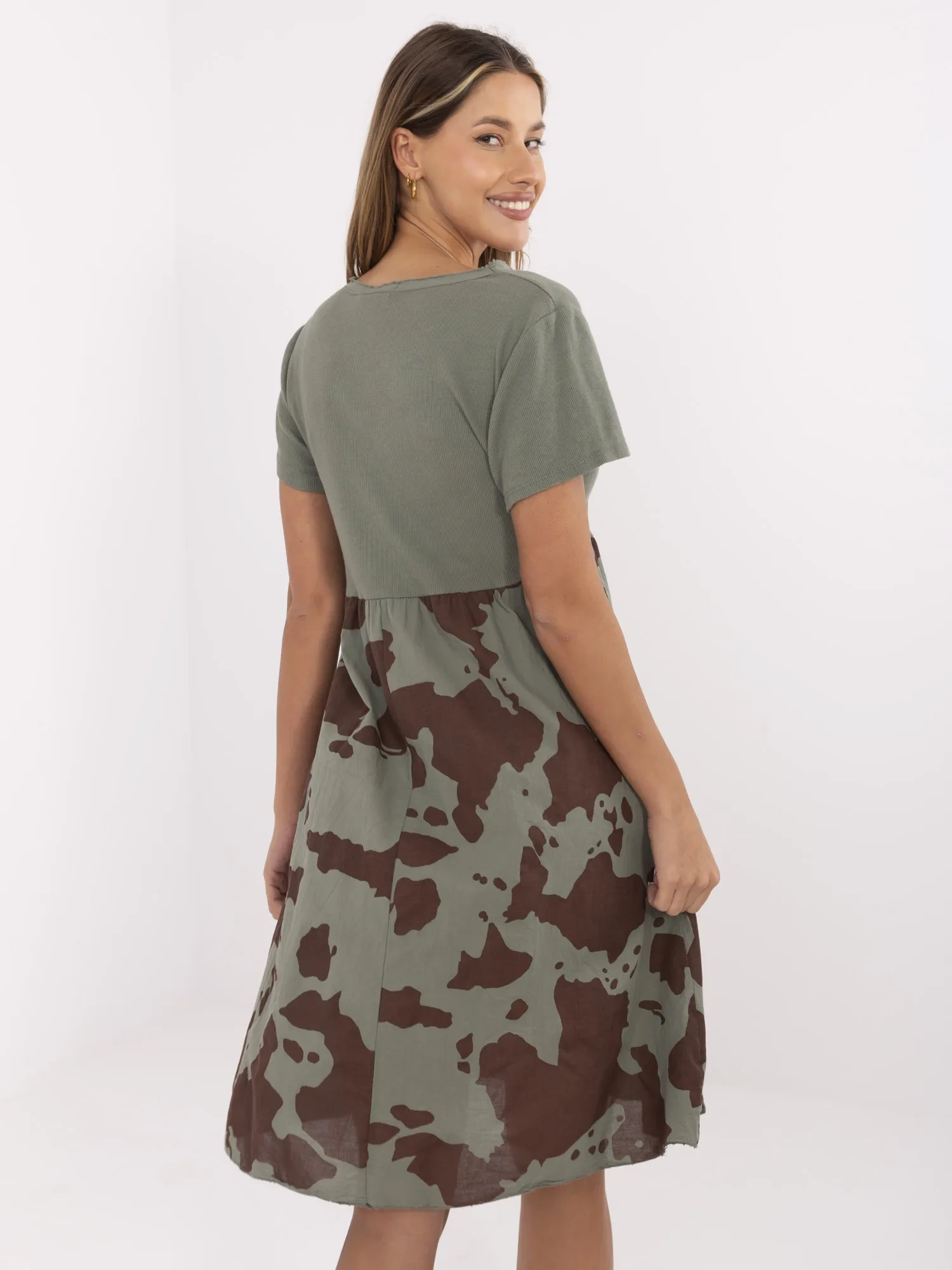 Sukienka khaki