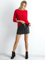 Czerwona bluzka April