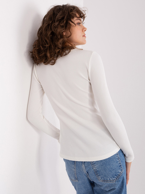 Hurt Ecru bluzka ozdobnymi guzikami BASIC FEEL GOOD