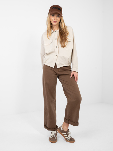 Fango krótka koszula z bawełny RUE PARIS