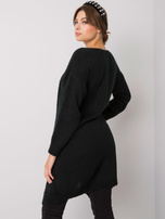 Dunkelblaue Sweatshirt mit Taschen Leora.