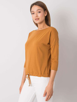 Jasnobrązowa bluzka Fiona