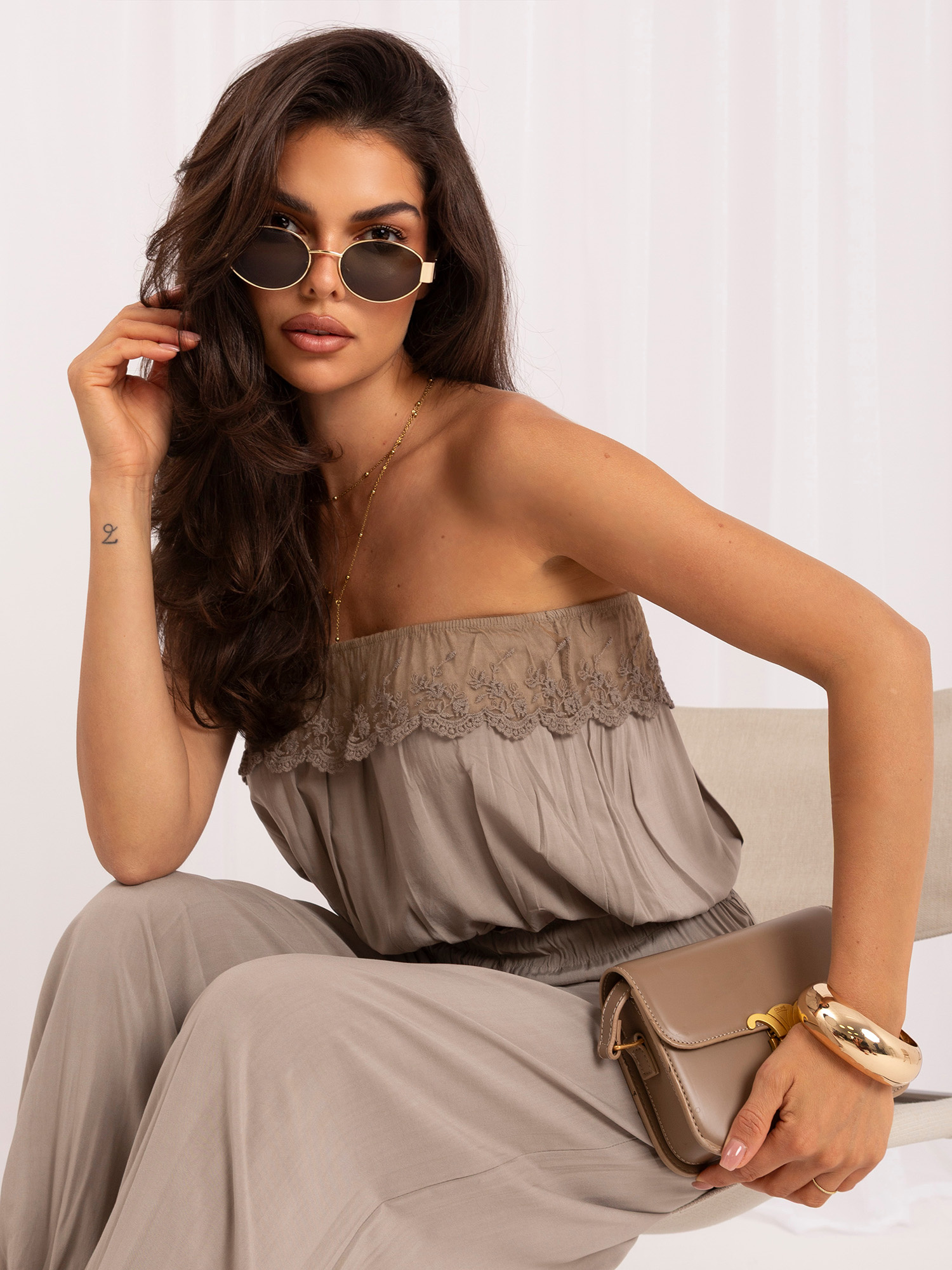 Fango dvoudílná souprava s crop topem.