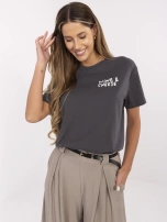 Grafitisches Damen-T-Shirt aus Baumwolle SUBLEVEL.