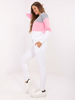 Szaro-różowy komplet Sandra RUE PARIS