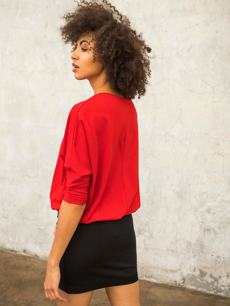 FOR FITNESS Czerwona bluzka Claire