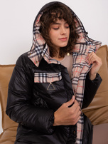 Hurt Czarna ocieplana kurtka zimowa