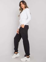 Weiß-schwarzes Damen-Casual-Set Atalaya RUE PARIS.