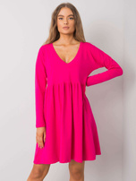 Fuchsia dress Brooke RUE PARIS.