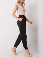 Czarne spodnie dresowe Anette NIE ZNASZ MNIE