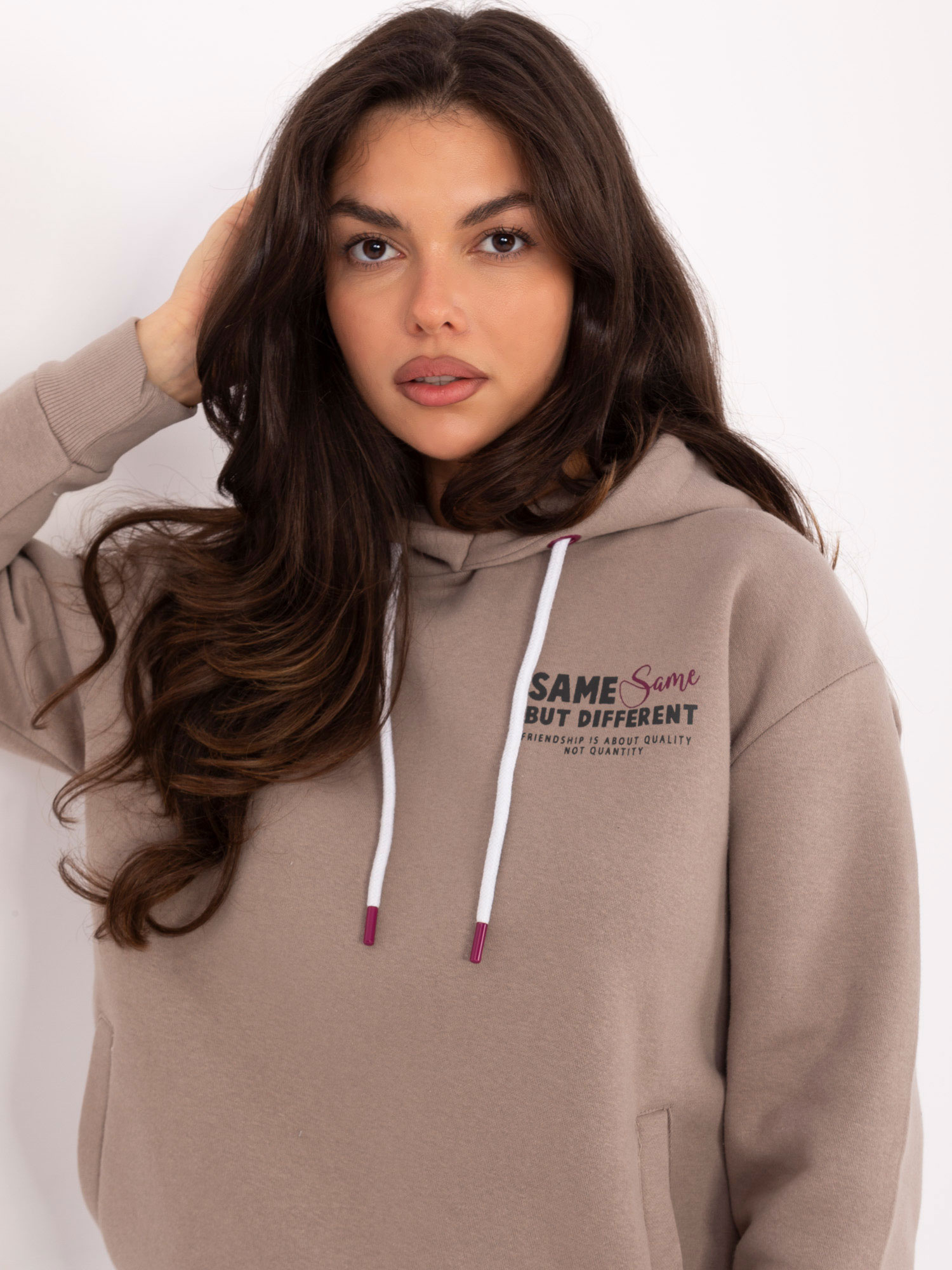 Bluza ciemny bezowy