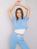 Niebieski komplet damski Alida RUE PARIS