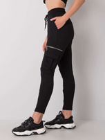 Czarne spodnie dresowe Hemmy