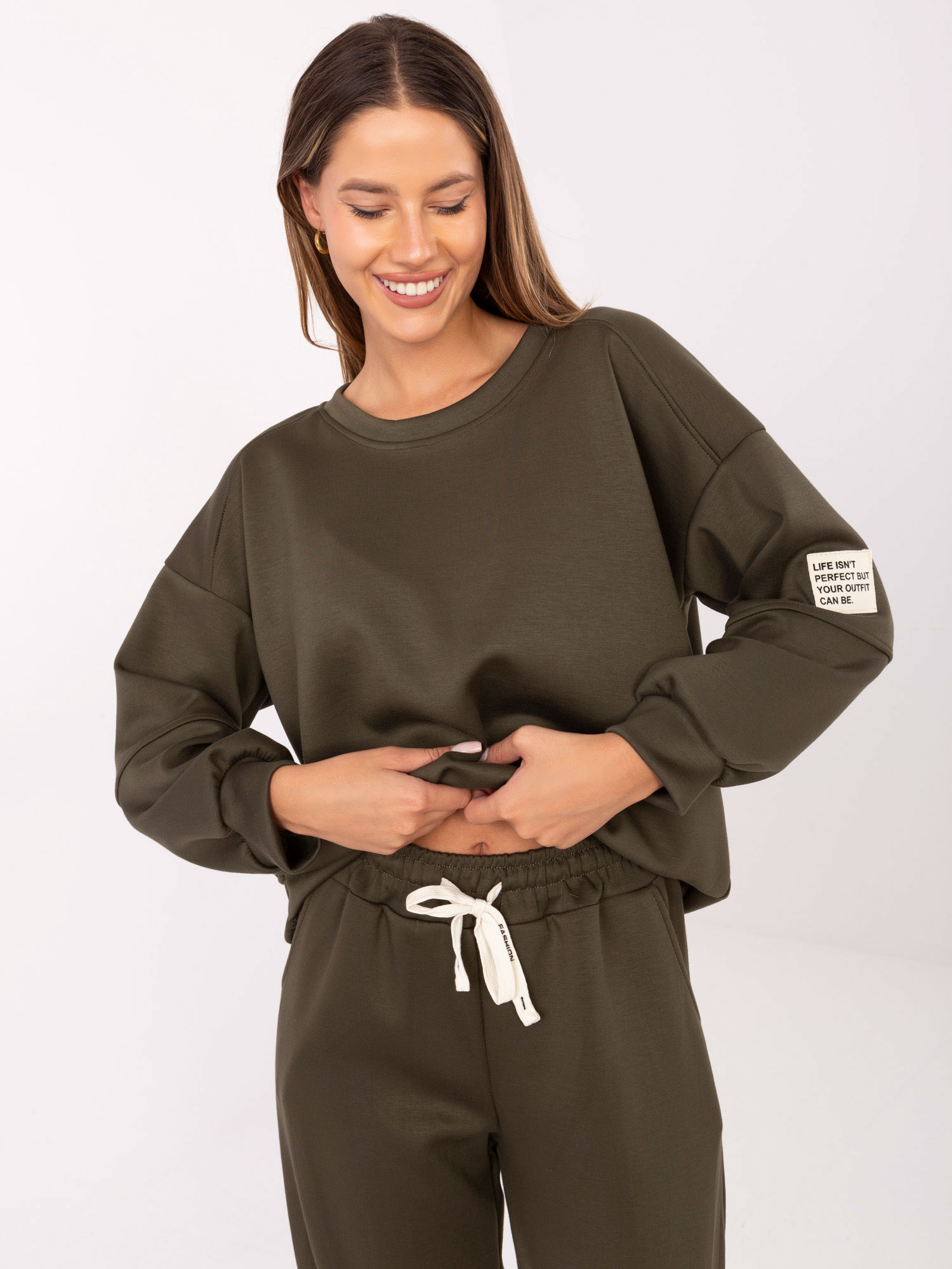 Komplet khaki
