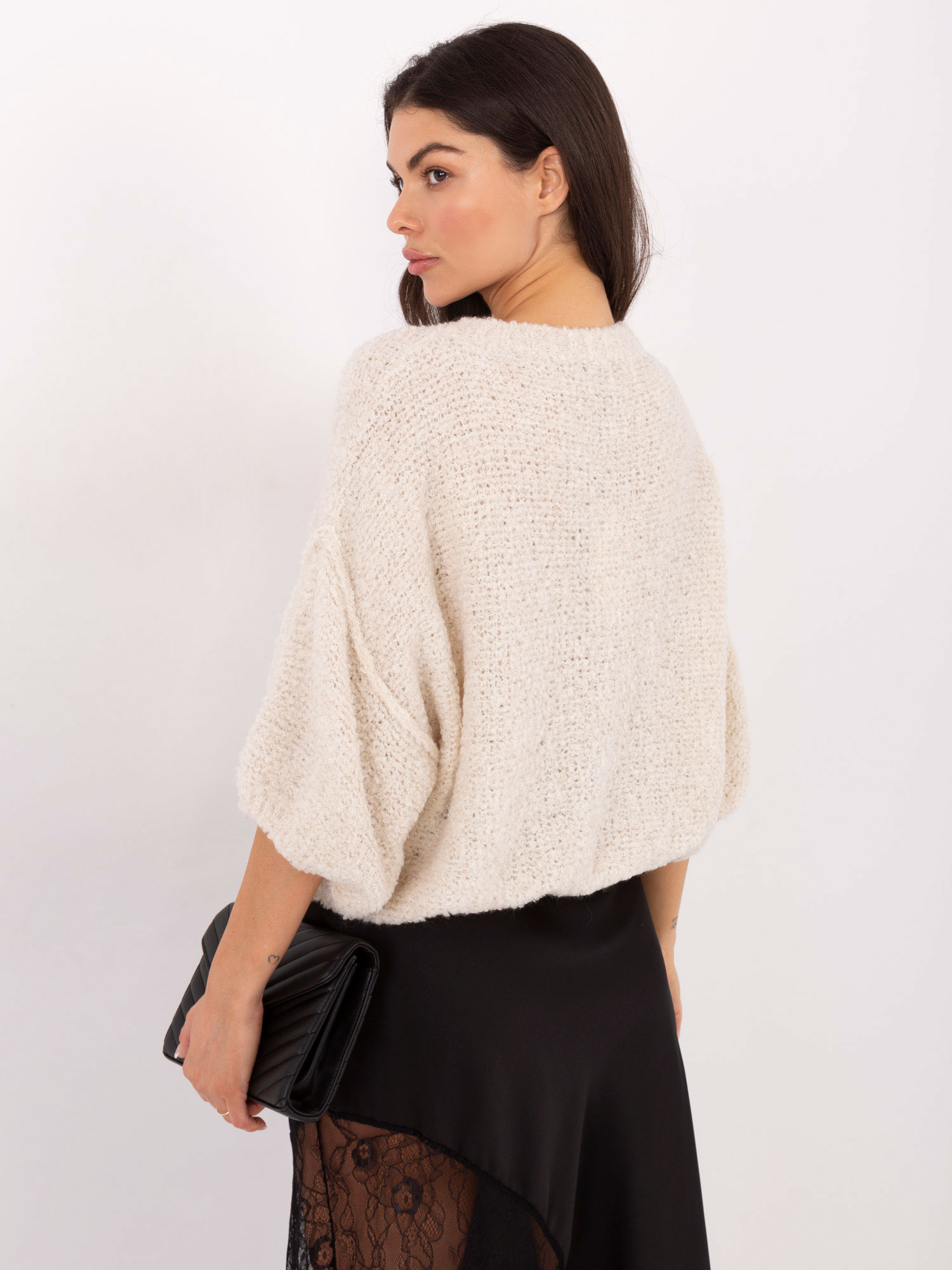 Sweter jasny beżowy