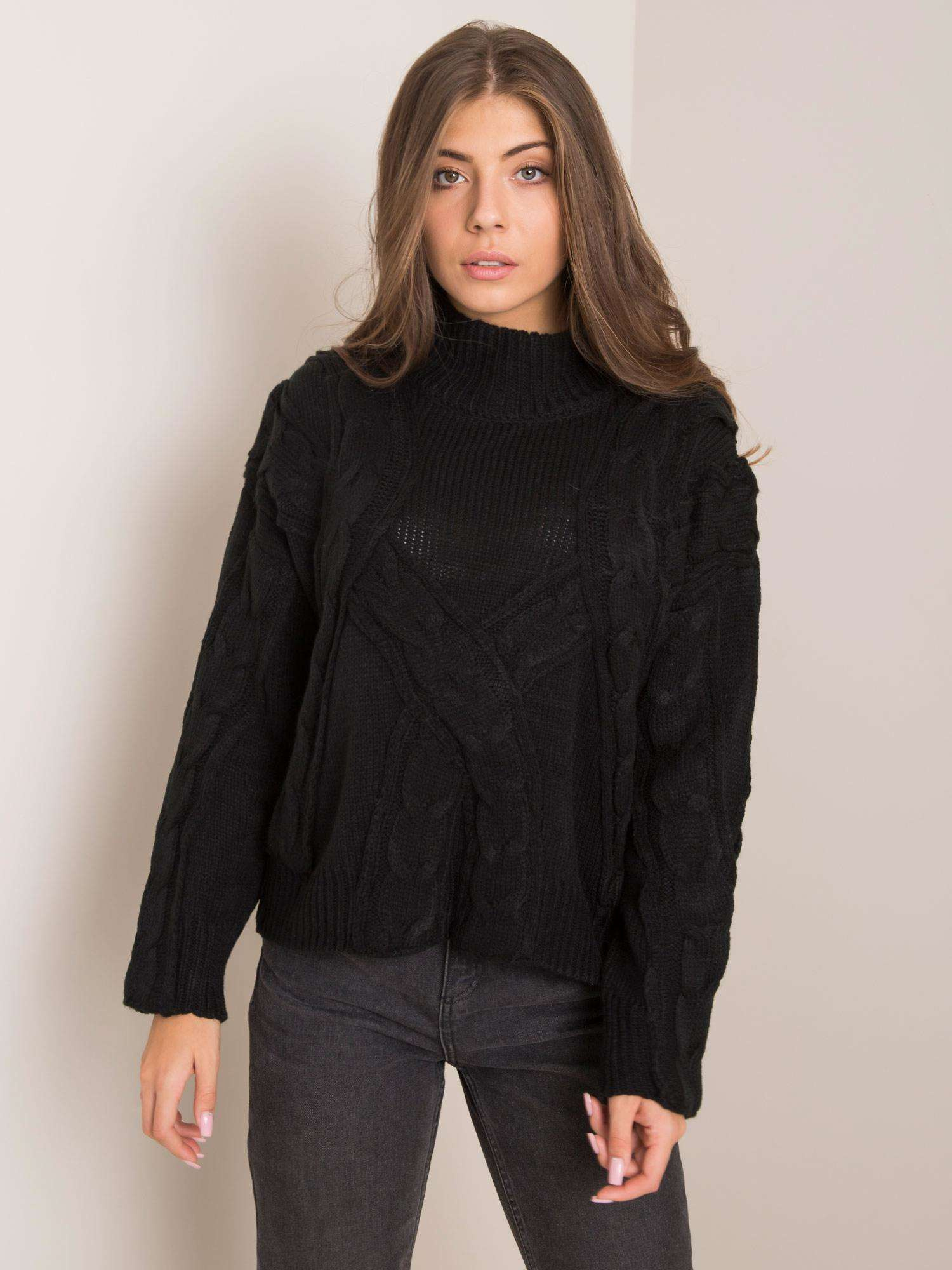 Czarny sweter Miguela