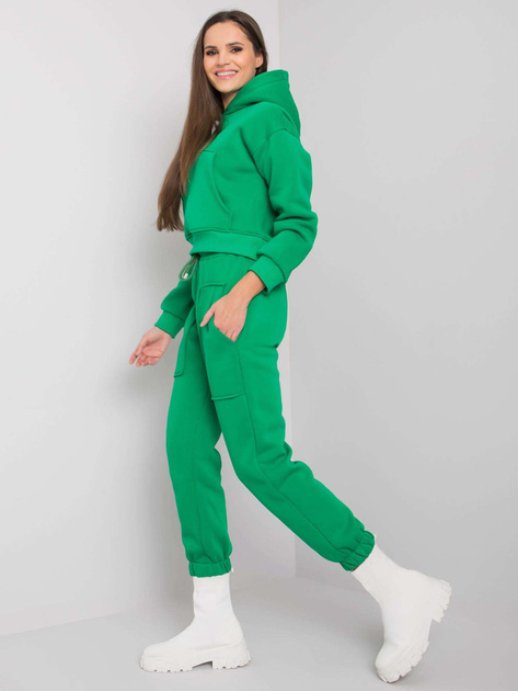 Zielony komplet dresowy bawełniany Solange