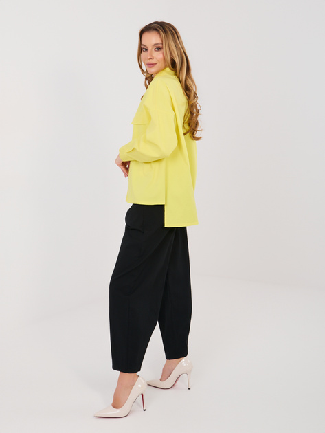 Czarne bawełniane spodnie z nogawką 7/8