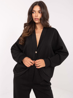 Black casual set with pants RUE PARIS.