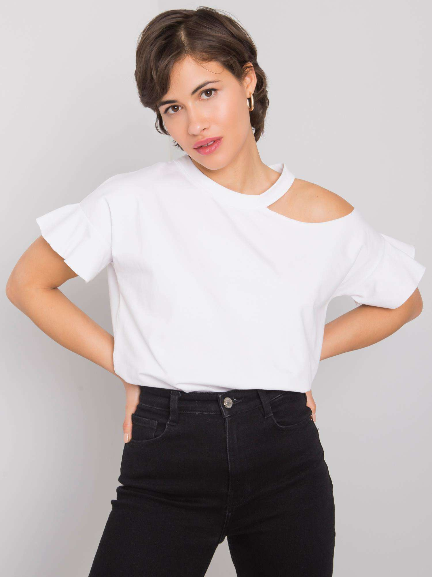 Weiße Bluse Rosalee.