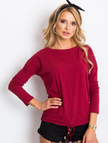 Bordowa bluzka Carla